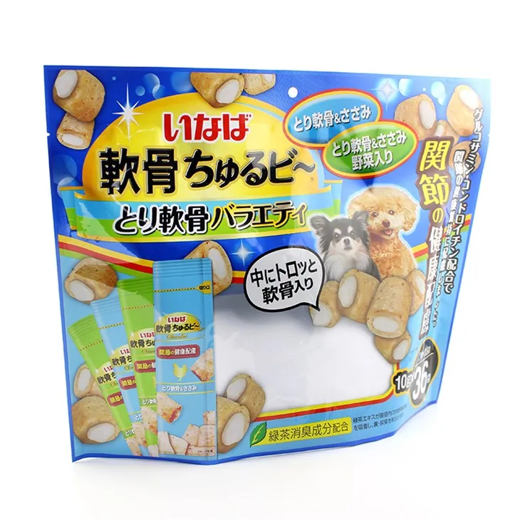 Sawv ntsug Hnab Ntim Cov Hnab Ntim Khoom Noj